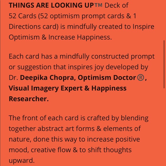 Optimism cards by Dr. Deepika Chopra - Picture 6 of 13